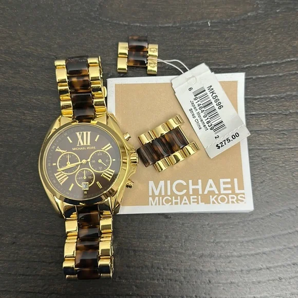 Michael Kors Accessories Michael Kors Gold And Tourtoise Color